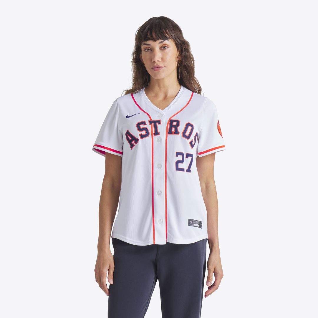 Houston Astros Jose Altuve Women's Home Limited Jersey - White