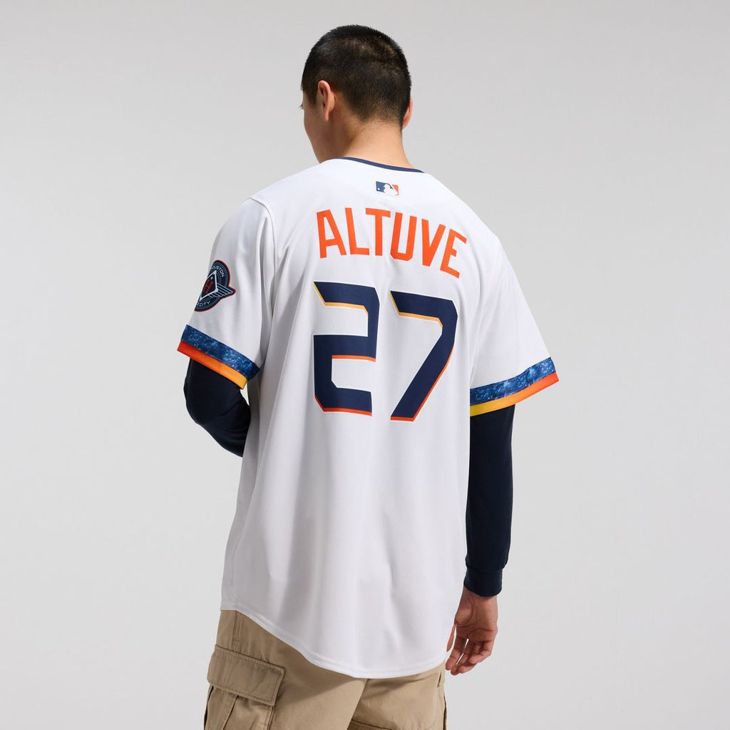 Houston Astros Jose Altuve 2025 City Connect Limited Jersey - White