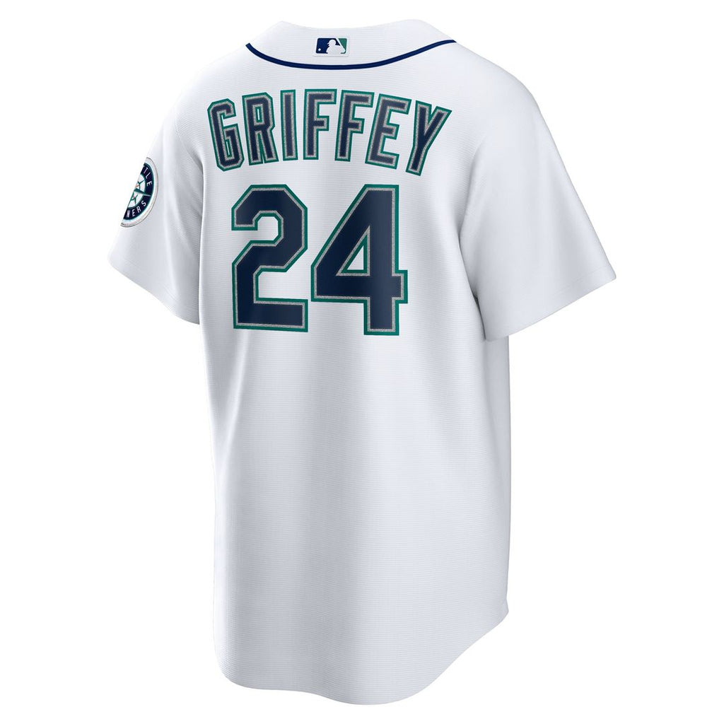 Seattle Mariners Ken Griffey Jr. Home Replica Jersey - White
