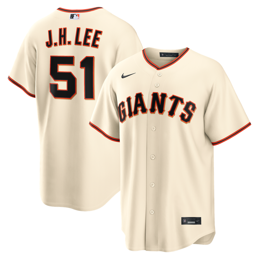San Francisco Giants Jung Hoo Lee Home Replica Jersey - Cream