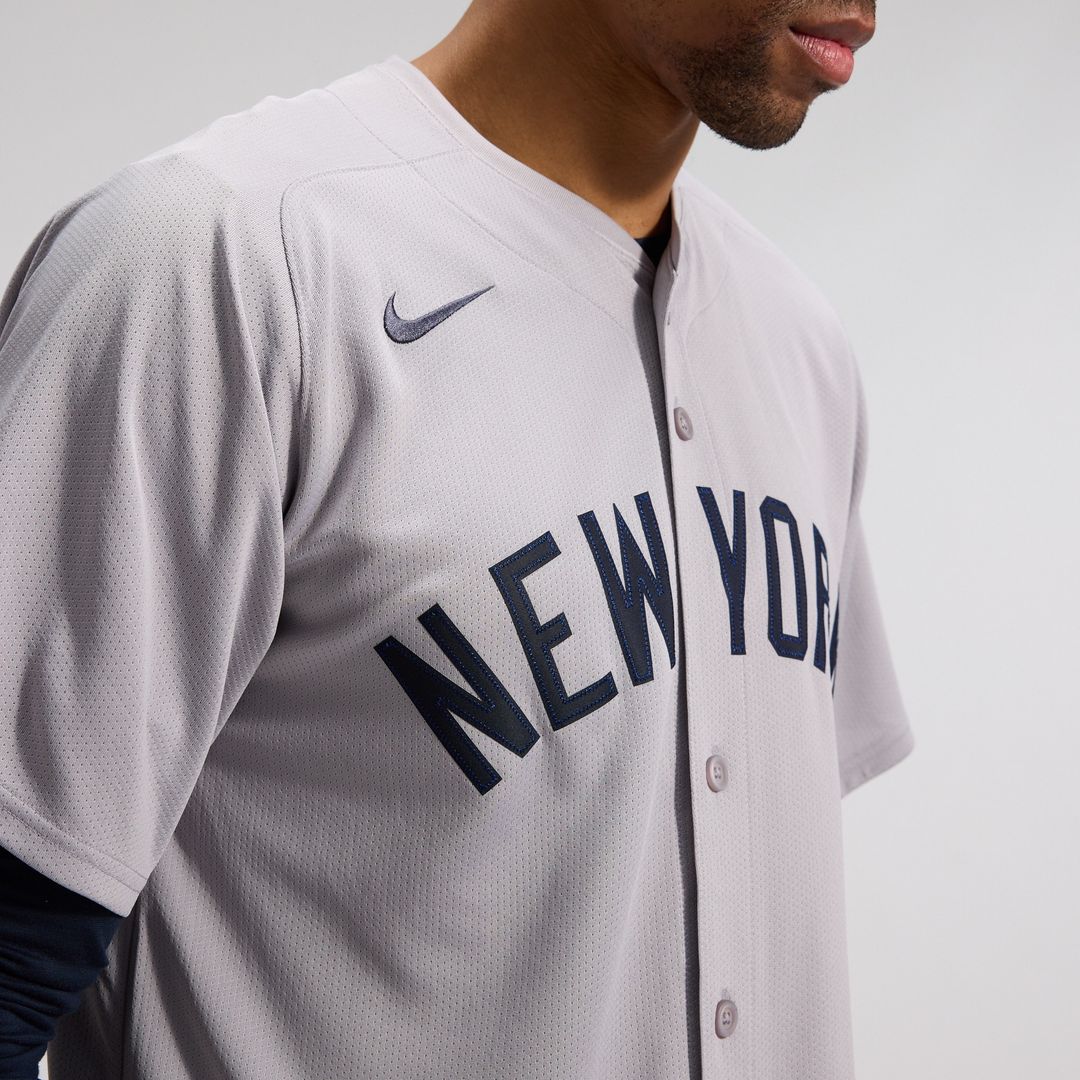 New York Yankees Aaron Judge Road Limited Jersey - Gray