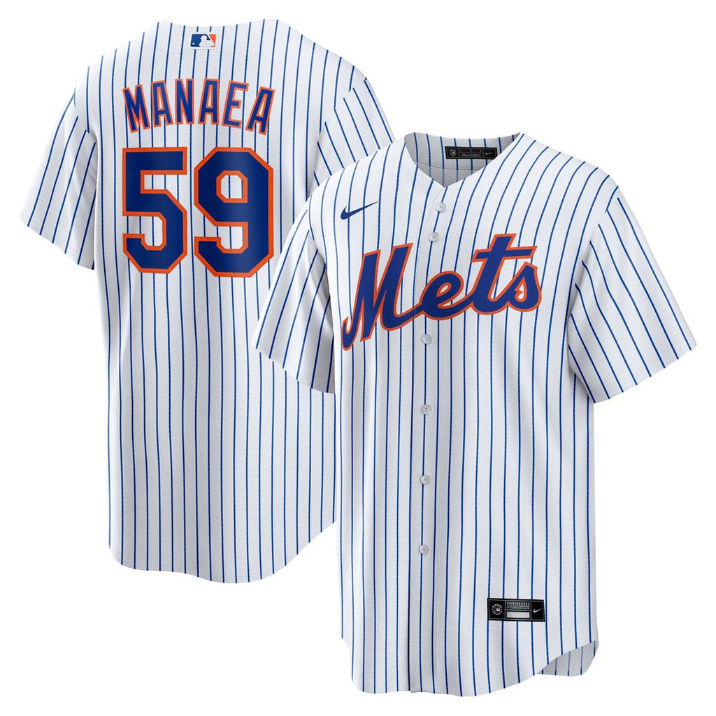 New York Mets Sean Manaea Home Replica Jersey - White
