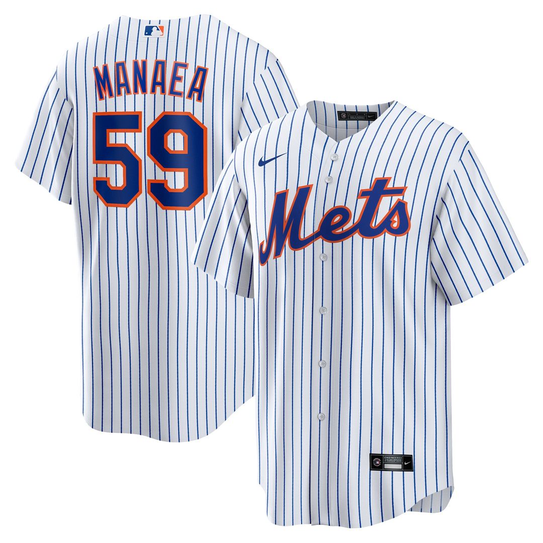 New York Mets Sean Manaea Home Replica Jersey - White