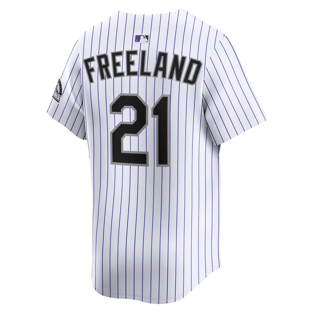 Colorado Rockies Kyle Freeland Home Limited Jersey - White