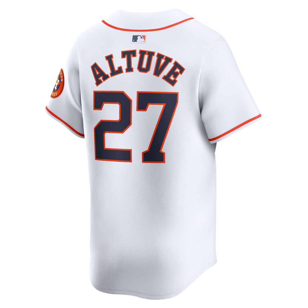 Houston Astros Jose Altuve Home Limited Jersey - White