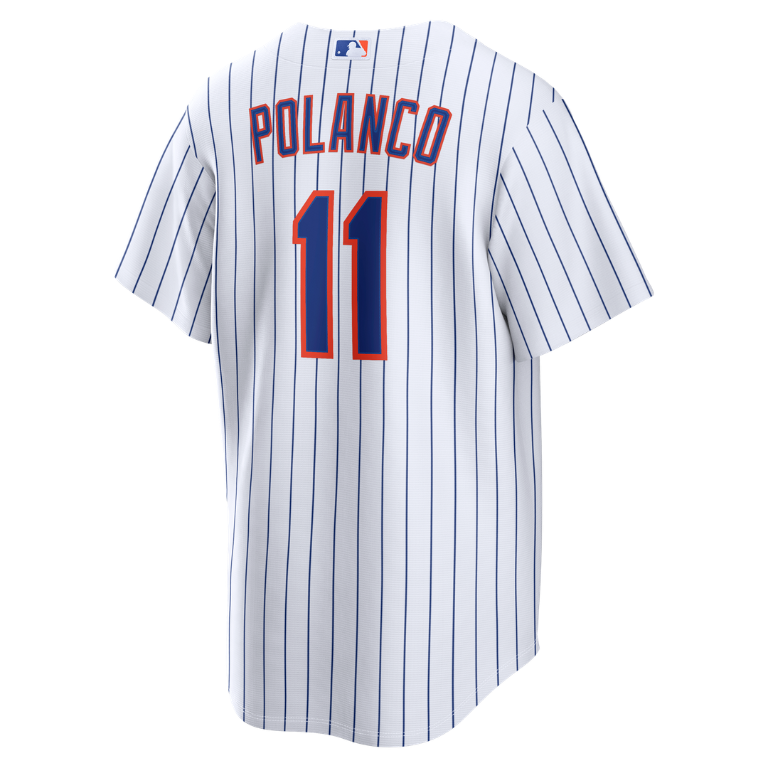 New York Mets Jorge Polanco Home Replica Jersey - White