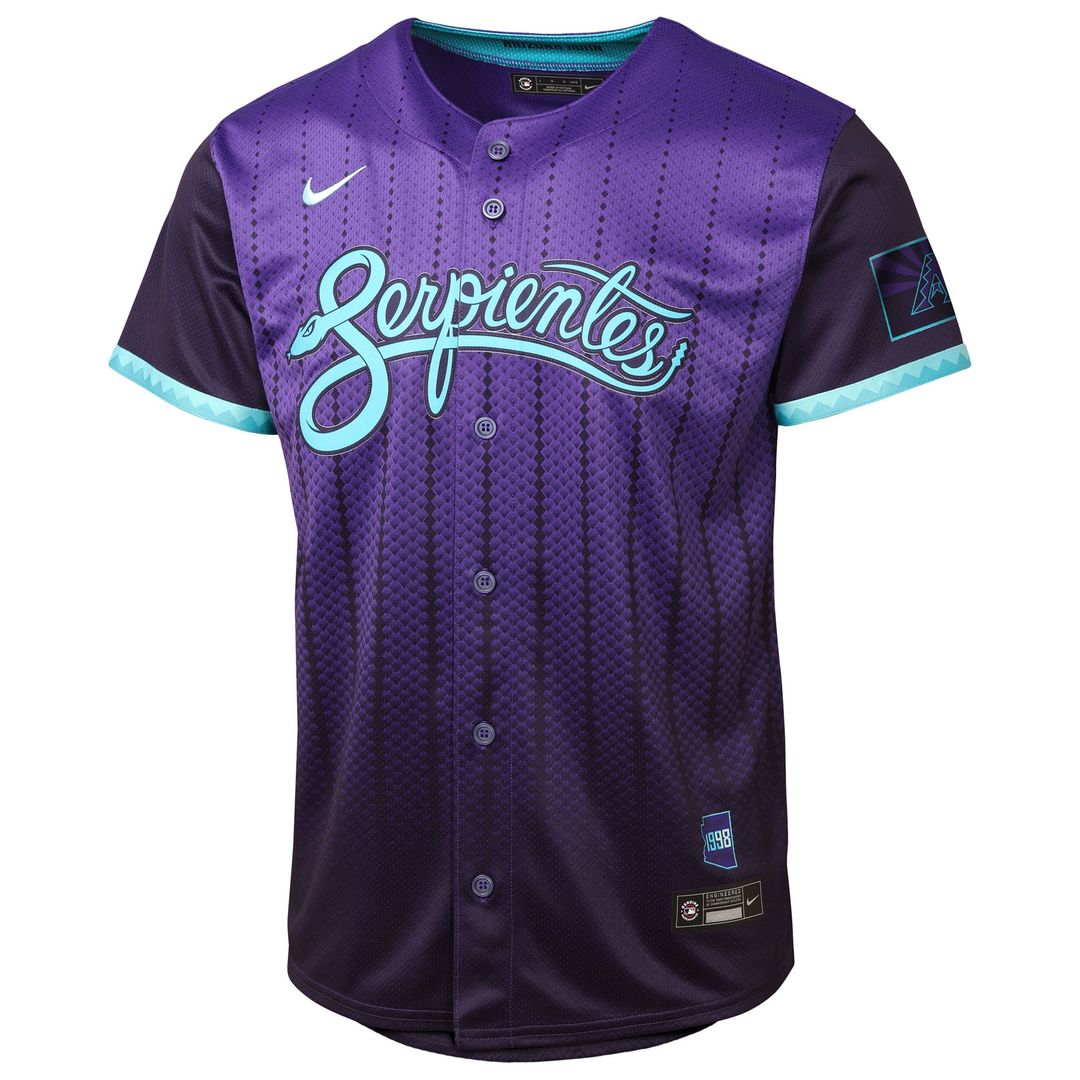 Arizona Diamondbacks Corbin Carroll Youth 2025 City Connect Limited Jersey - Purple