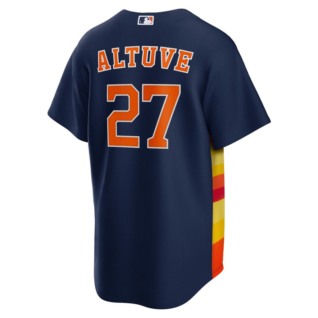 Houston Astros Jose Altuve Alternate 2 Replica Jersey - Navy