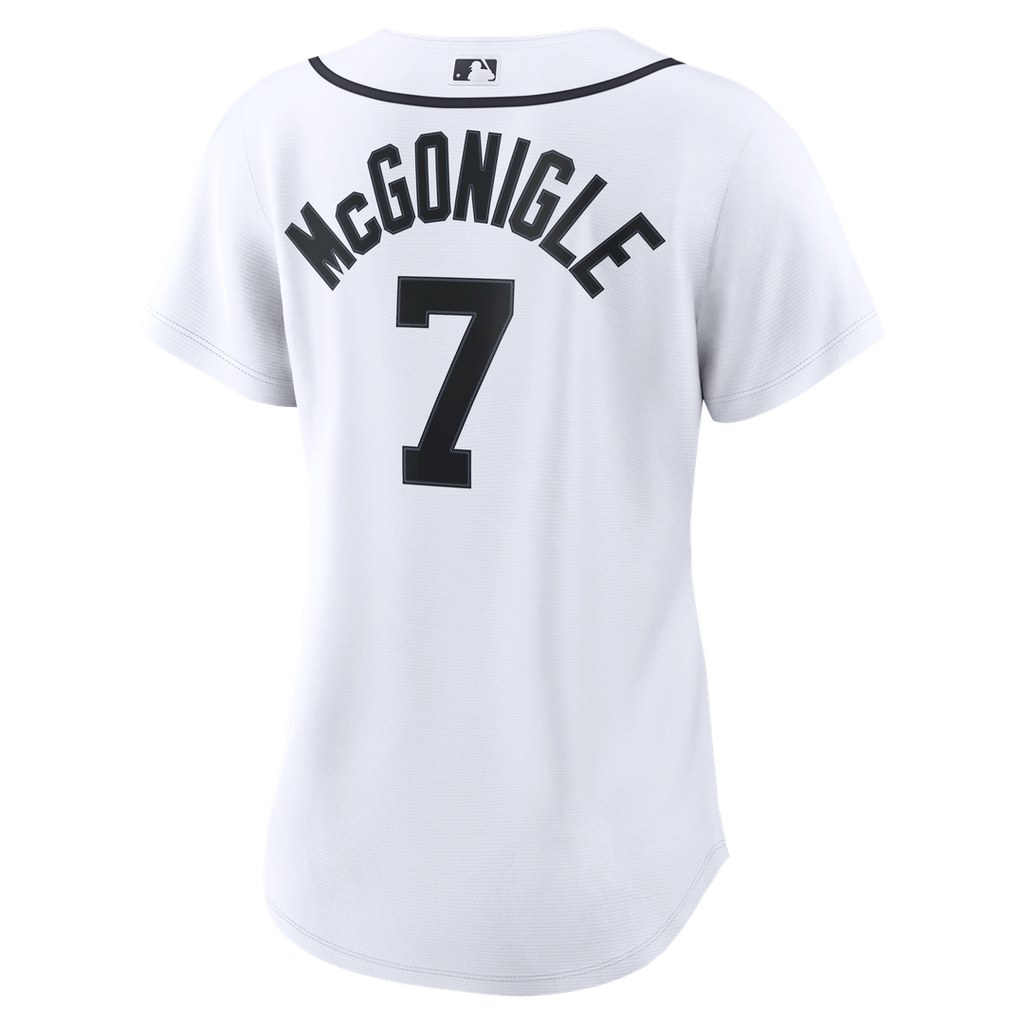 Detroit Tigers Kevin McGonigle Women's Home Replica Jersey - White