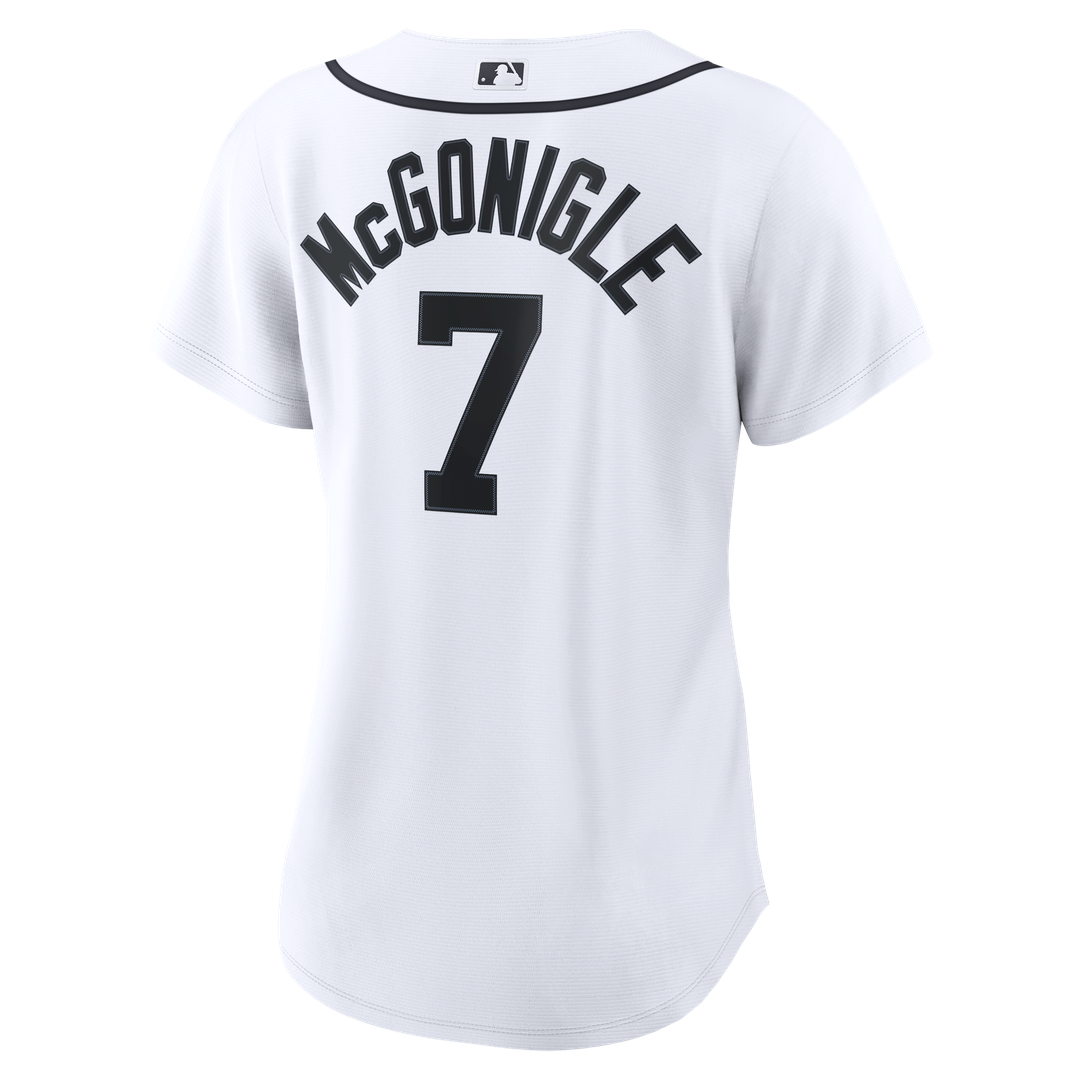 Detroit Tigers Kevin McGonigle Women's Home Replica Jersey - White