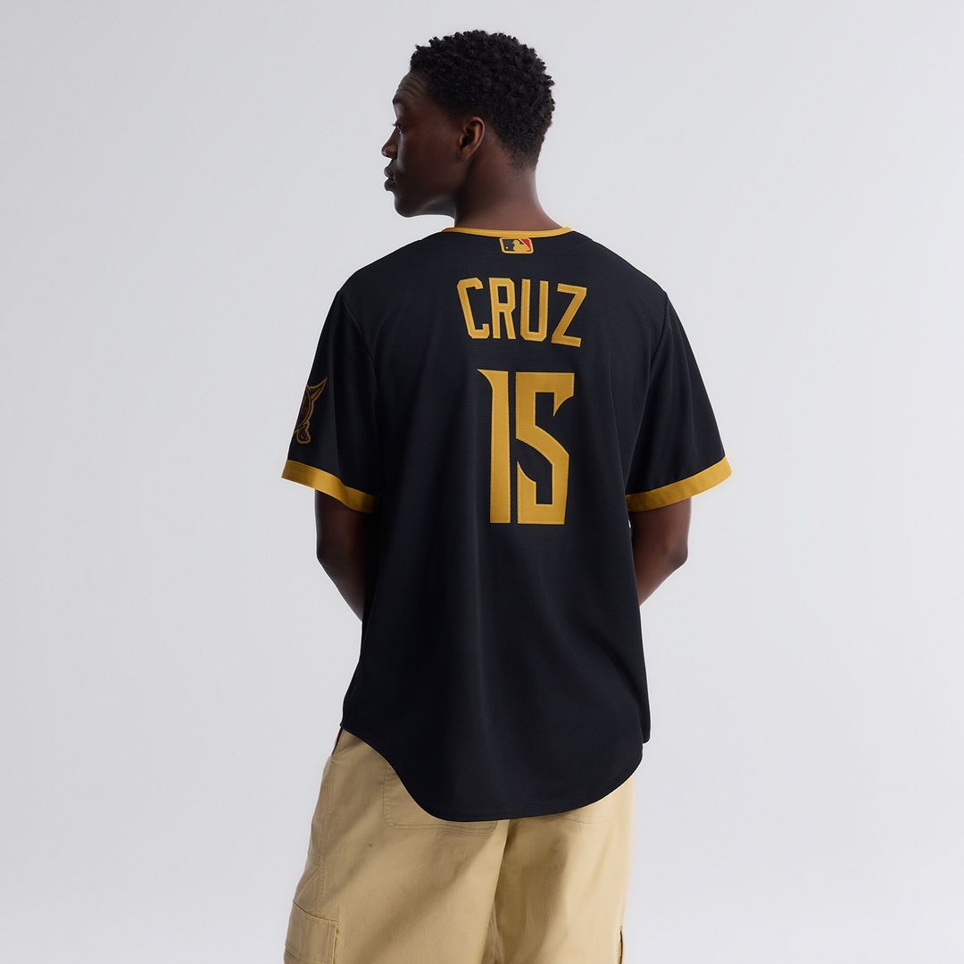 Pittsburgh Pirates Oneil Cruz 2026 City Connect Stadium Jersey - Black