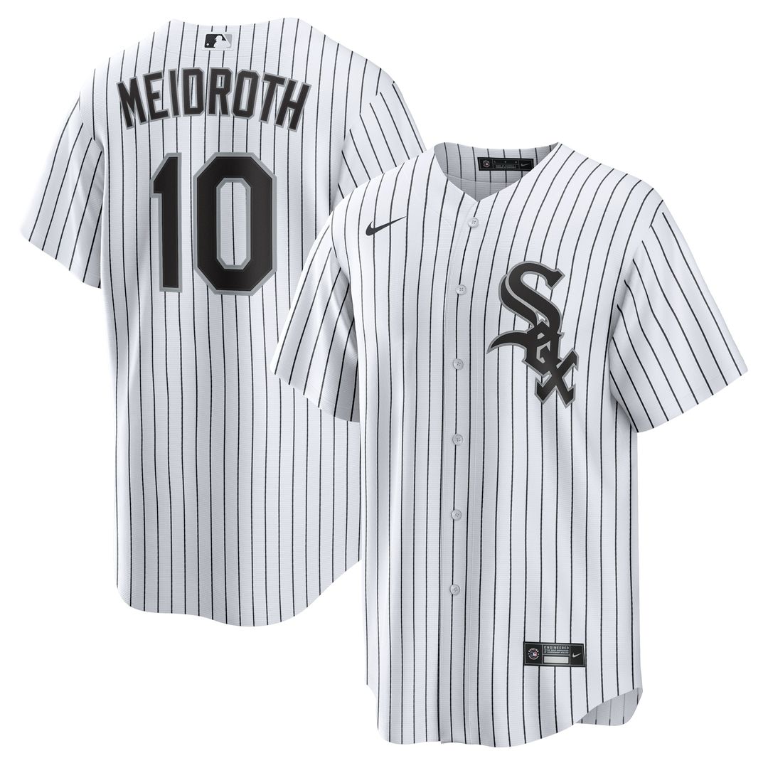 Chicago White Sox Chase Meidroth Home Replica Jersey - White