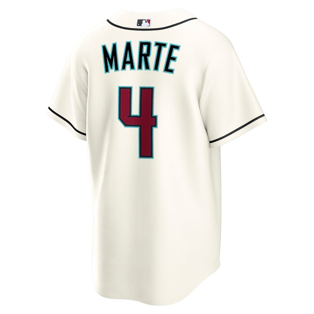Arizona Diamondbacks Ketel Marte Home Replica Jersey - Cream