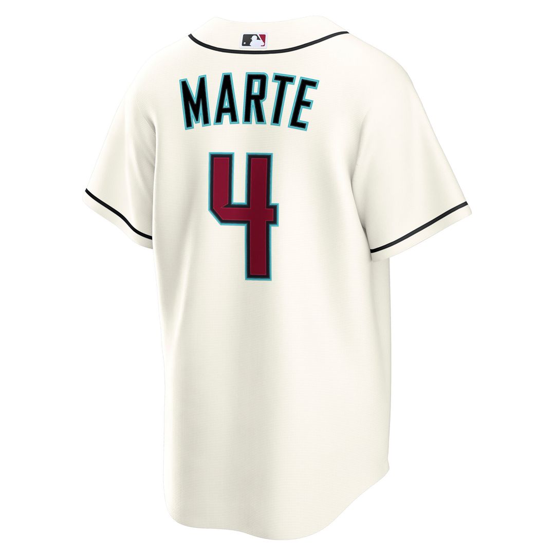 Arizona Diamondbacks Ketel Marte Home Replica Jersey - Cream
