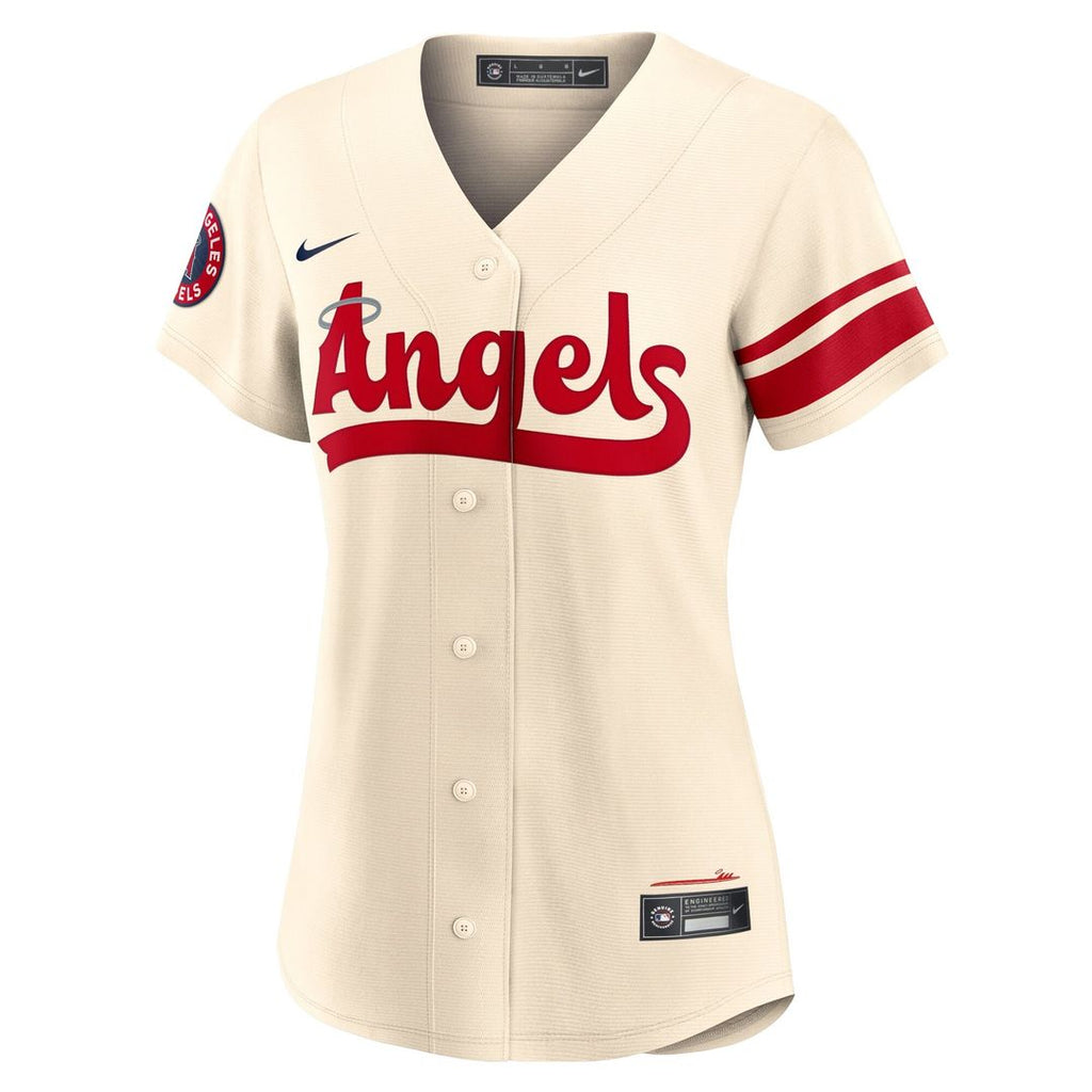 Los Angeles Angels Anthony Rendon Women's City Connect Replica Jersey - Cream