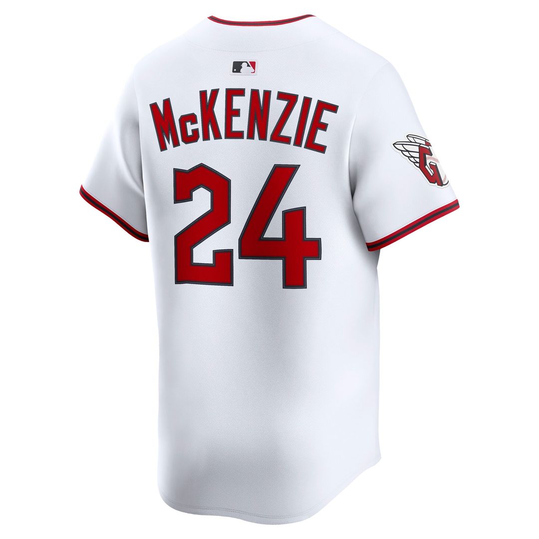 Cleveland Guardians Triston McKenzie Home Limited Jersey - White