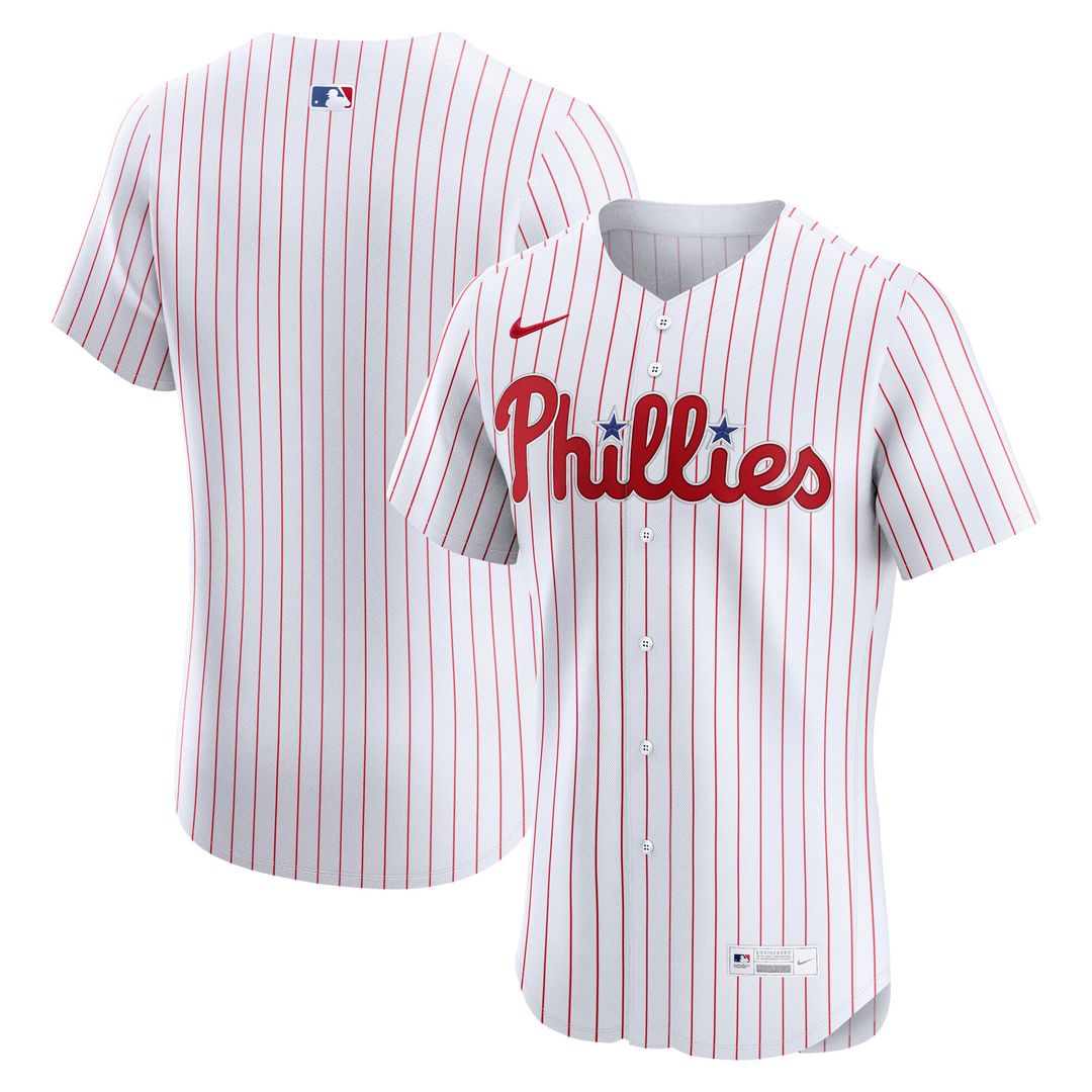 Philadelphia Phillies Home Elite Jersey - White