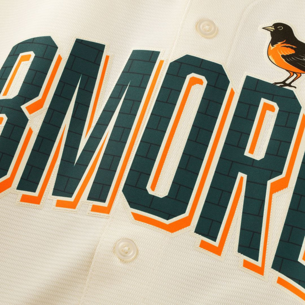 Baltimore Orioles Adley Rutschman 2026 City Connect Stadium Jersey - Cream