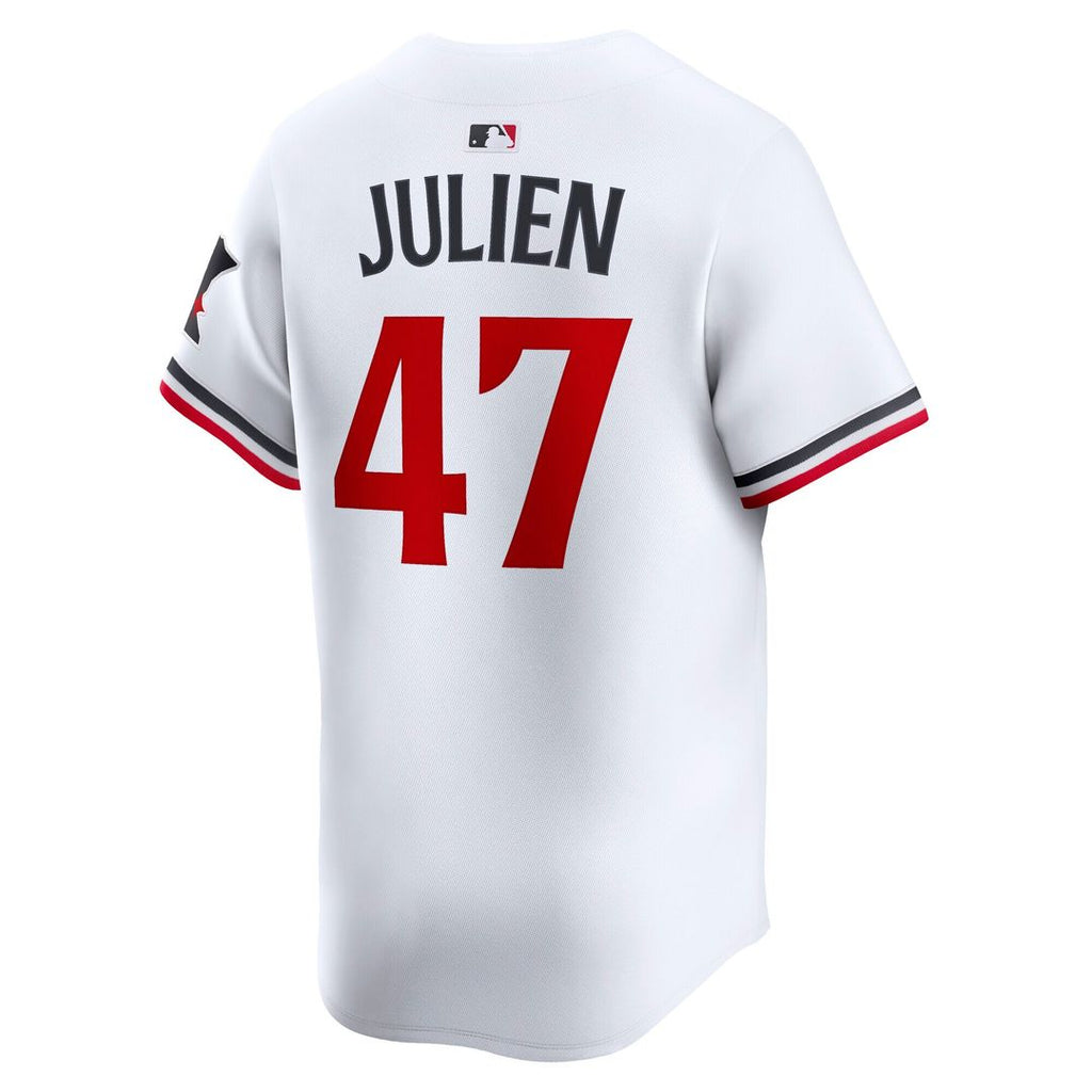 Minnesota Twins Edouard Julien Home Limited Jersey - White