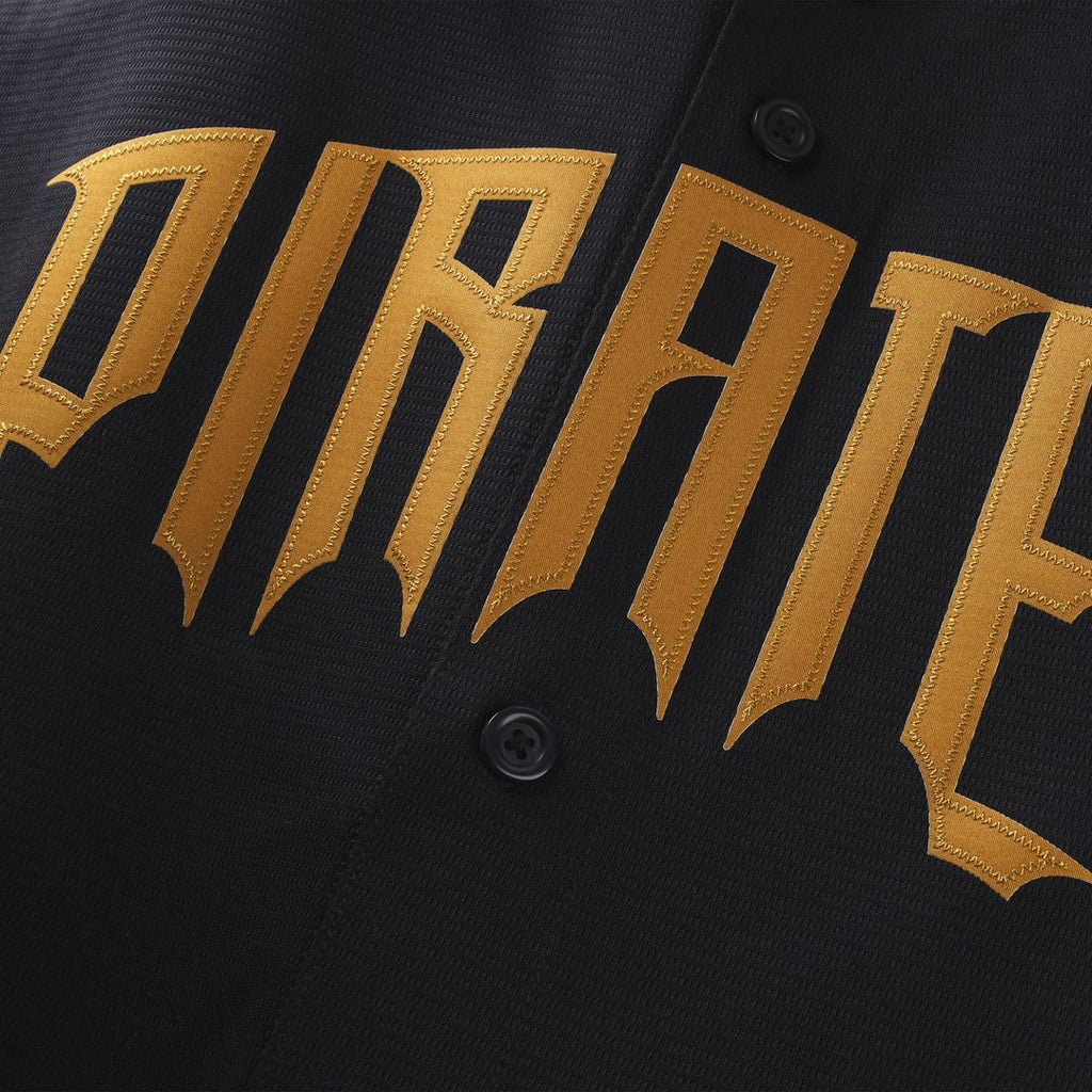 Pittsburgh Pirates Paul Skenes 2026 City Connect Stadium Jersey - Black