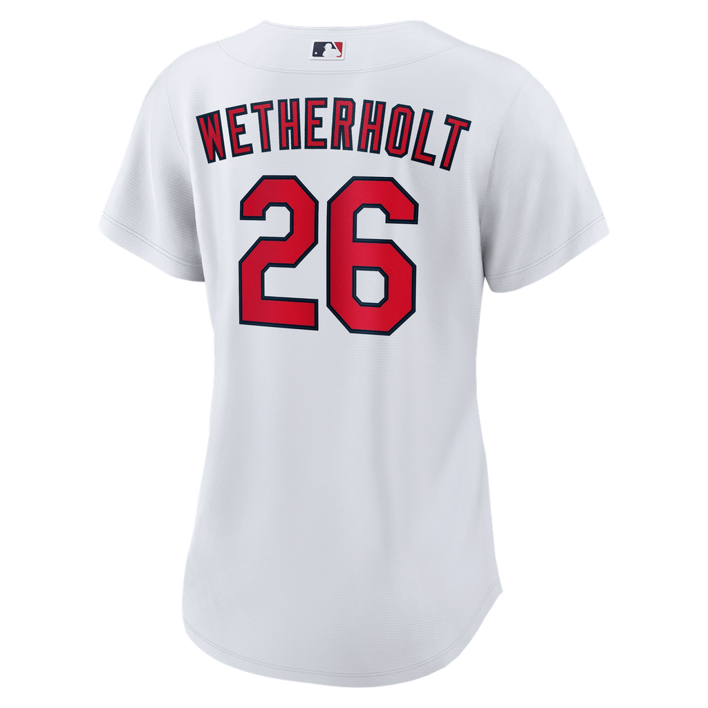St. Louis Cardinals JJ Wetherholt Women's Home Replica Jersey - White