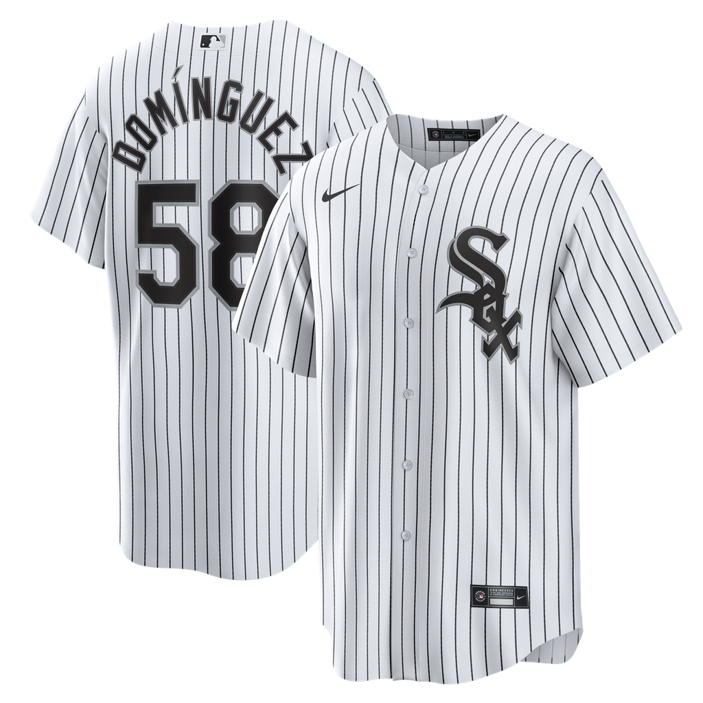 Chicago White Sox Seranthony Domínguez Home Replica Jersey - White
