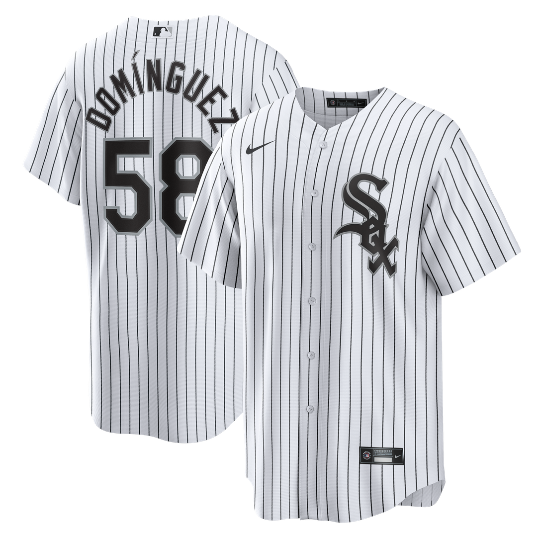 Chicago White Sox Seranthony Domínguez Home Replica Jersey - White