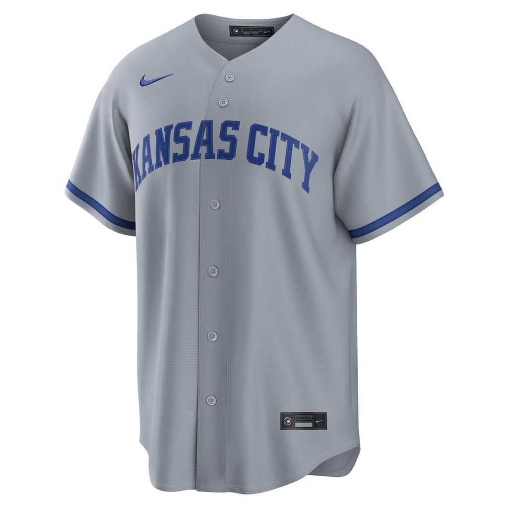 Kansas City Royals Bobby Witt Jr. Road Replica Jersey - Gray