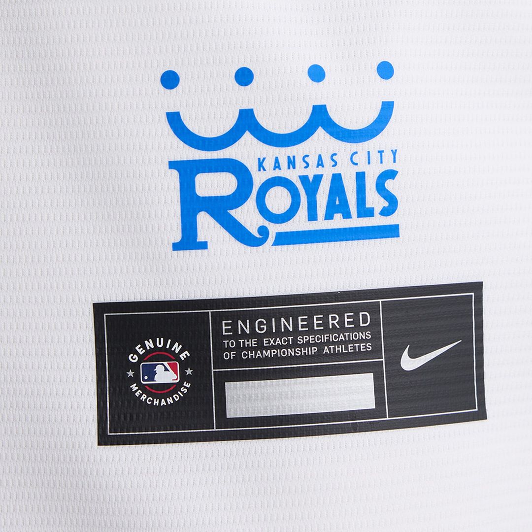 Kansas City Royals Bobby Witt Jr. 2026 City Connect Stadium Jersey - White