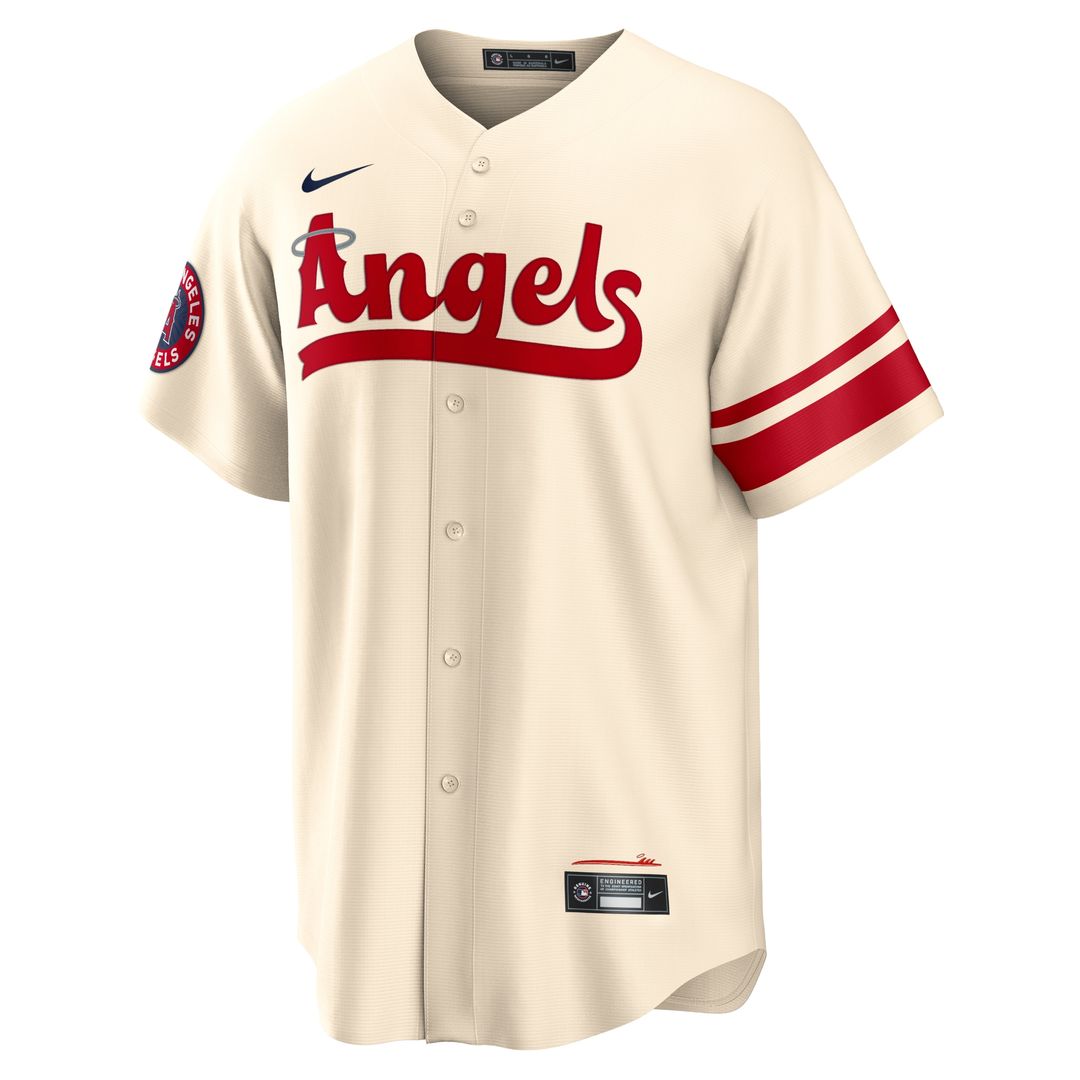 Los Angeles Angels Anthony Rendon City Connect Replica Jersey - Cream