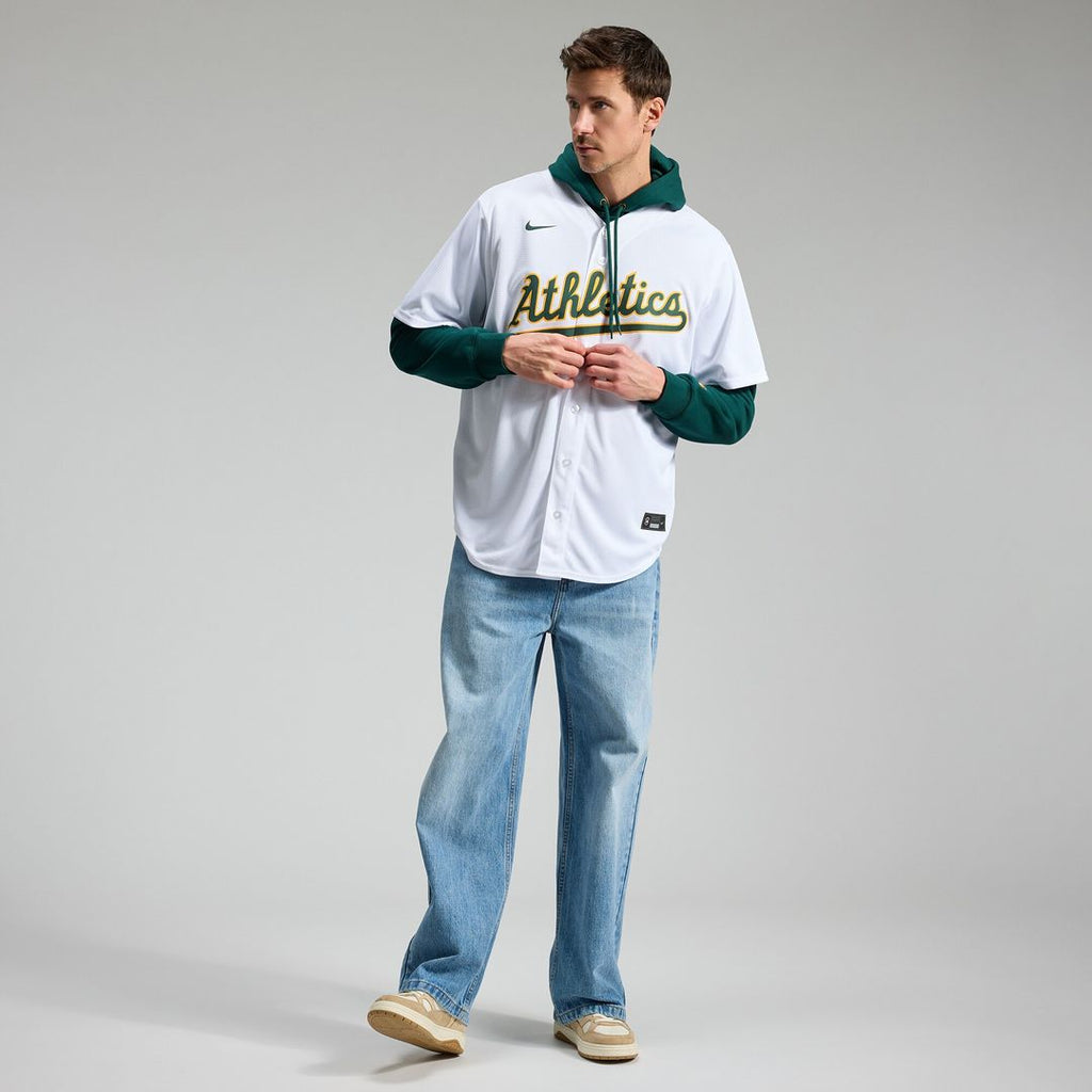 Athletics Nick Kurtz Home Replica Jersey - White