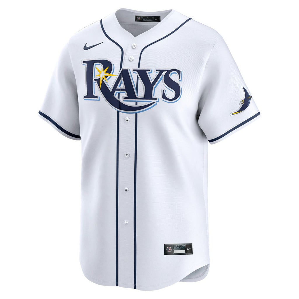 Tampa Bay Rays Brandon Lowe Home Limited Jersey - White