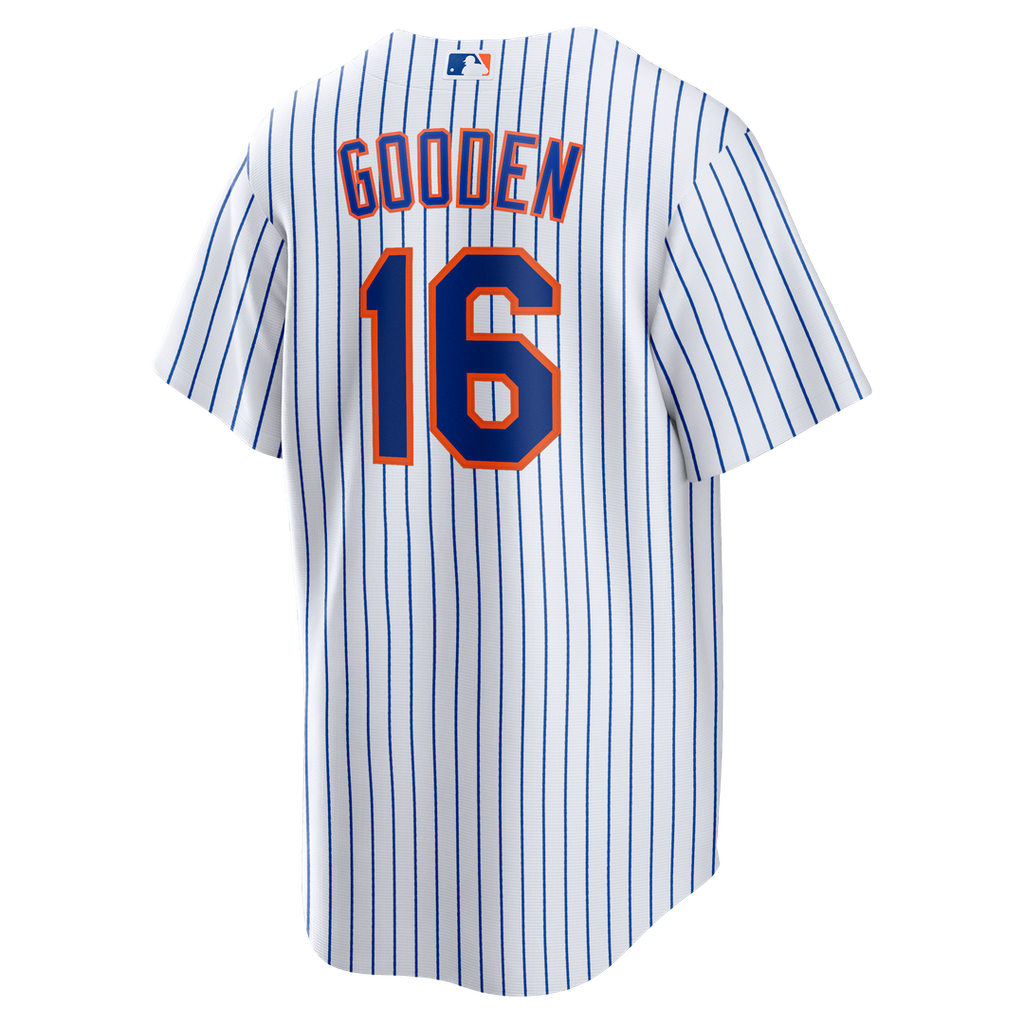New York Mets Dwight Gooden Home Retired Replica Jersey - White
