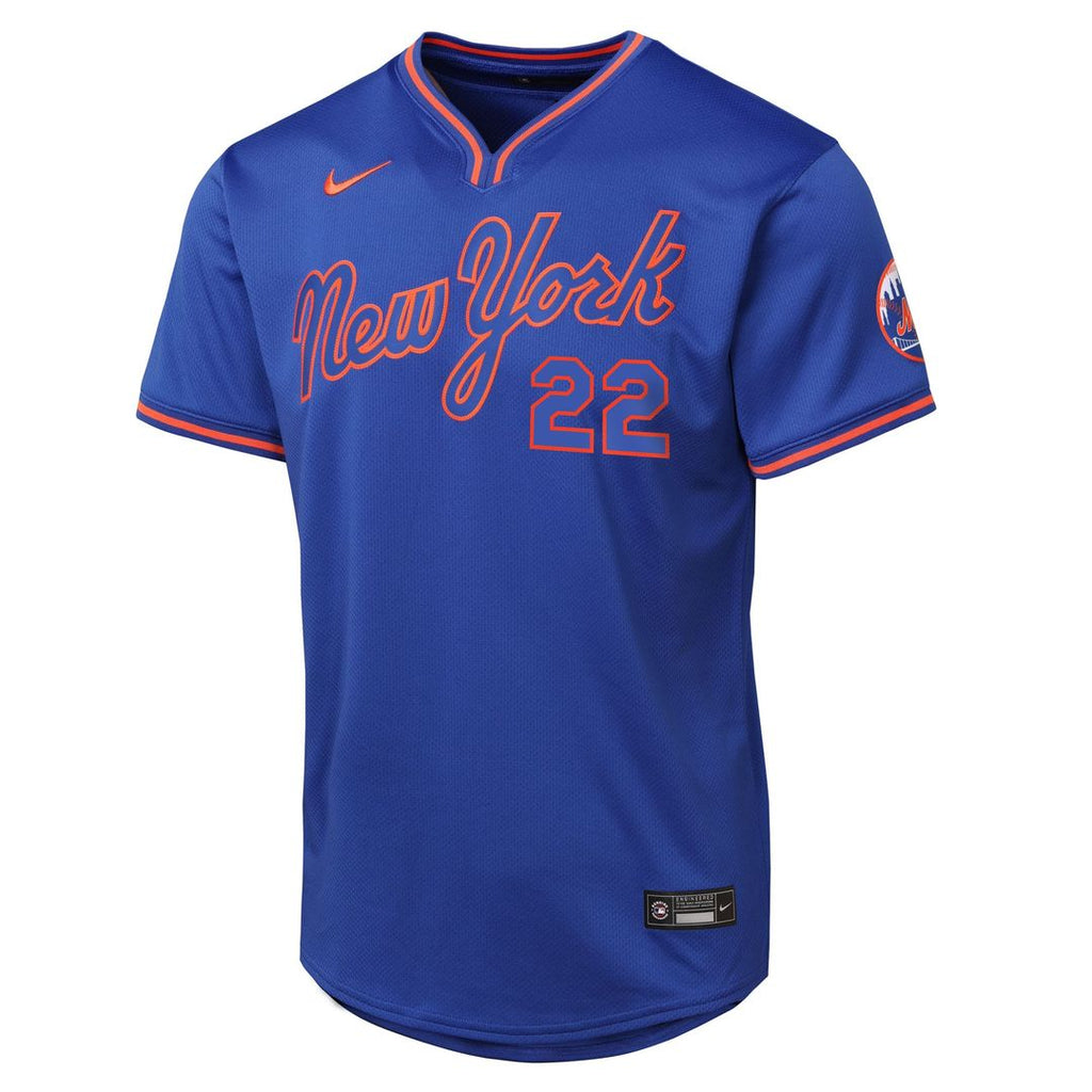 New York Mets Juan Soto Youth Home Limited Jersey - White