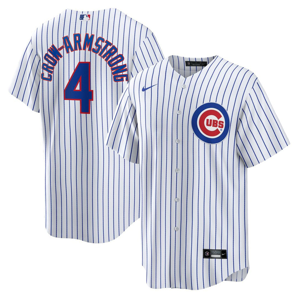 Chicago Cubs Pete Crow - Armstrong Home Replica Jersey - White