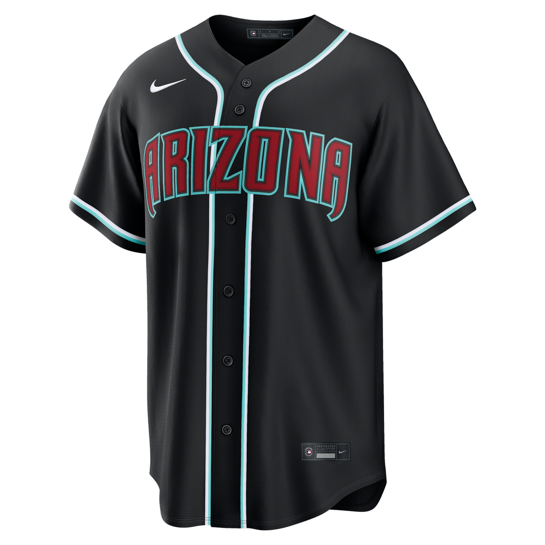 Arizona Diamondbacks Fashion Replica Black Out Jersey