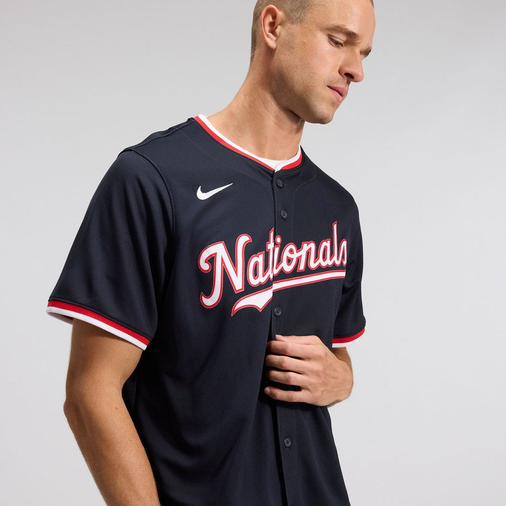 Washington Nationals James Wood Alternate Limited Jersey - Navy
