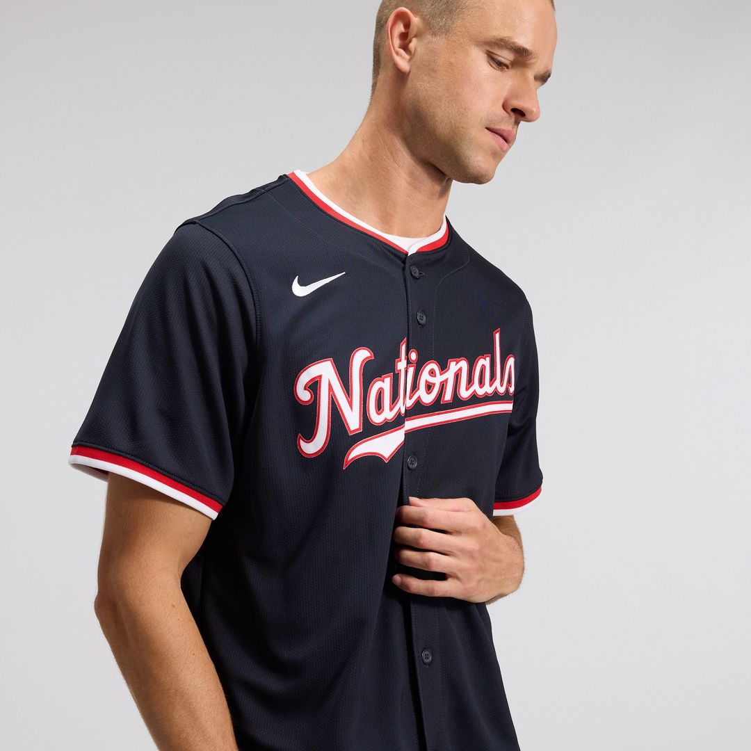 Washington Nationals James Wood Alternate Limited Jersey - Navy