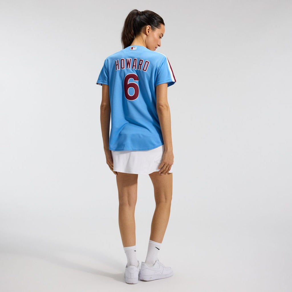 Philadelphia Phillies Ryan Howard Women's Replica Jersey - Light Blue