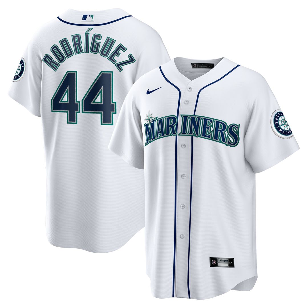 Seattle Mariners Julio Rodríguez Home Replica Jersey - White