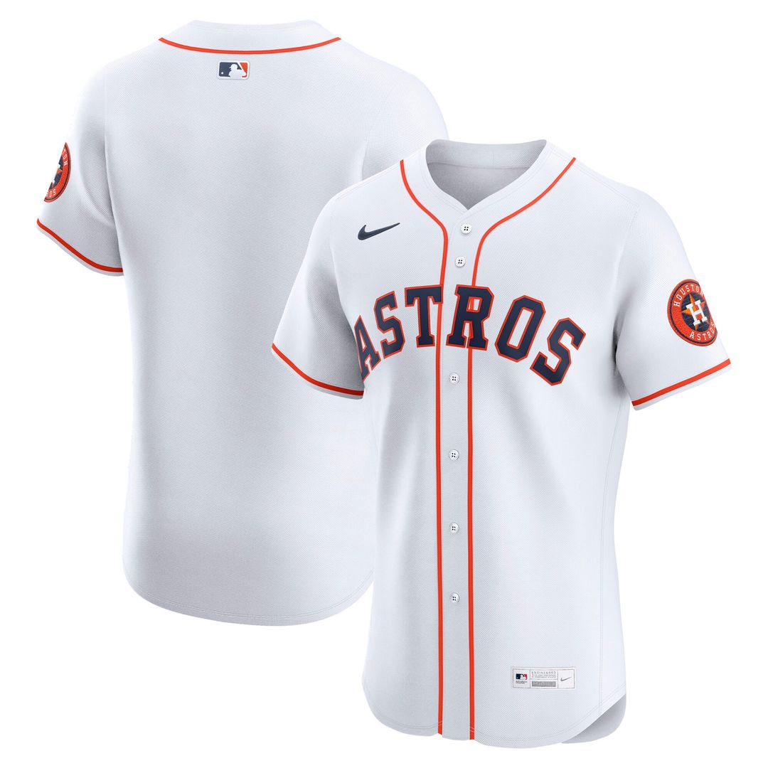 Houston Astros Home Elite Jersey - White