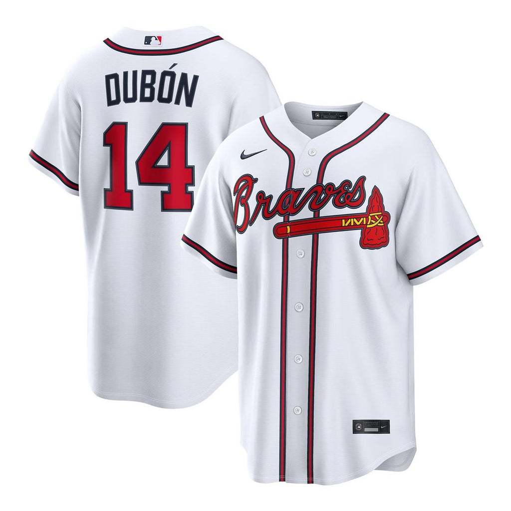 Atlanta Braves Mauricio Dubón Home Replica Jersey - White