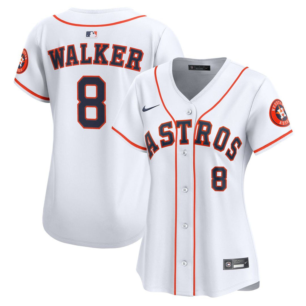 Houston Astros Christian Walker Women's Home Limited Jersey - White
