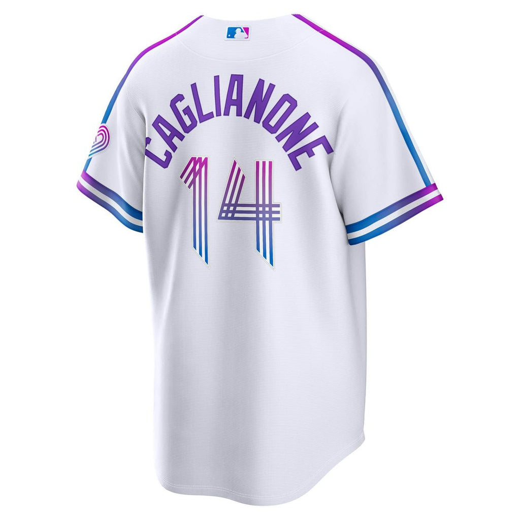 Kansas City Royals Jac Caglianone 2026 City Connect Stadium Jersey - White