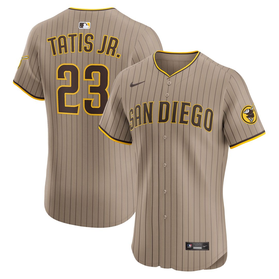 San Diego Padres Fernando Tatis Jr. Alternate Elite Jersey - Sand