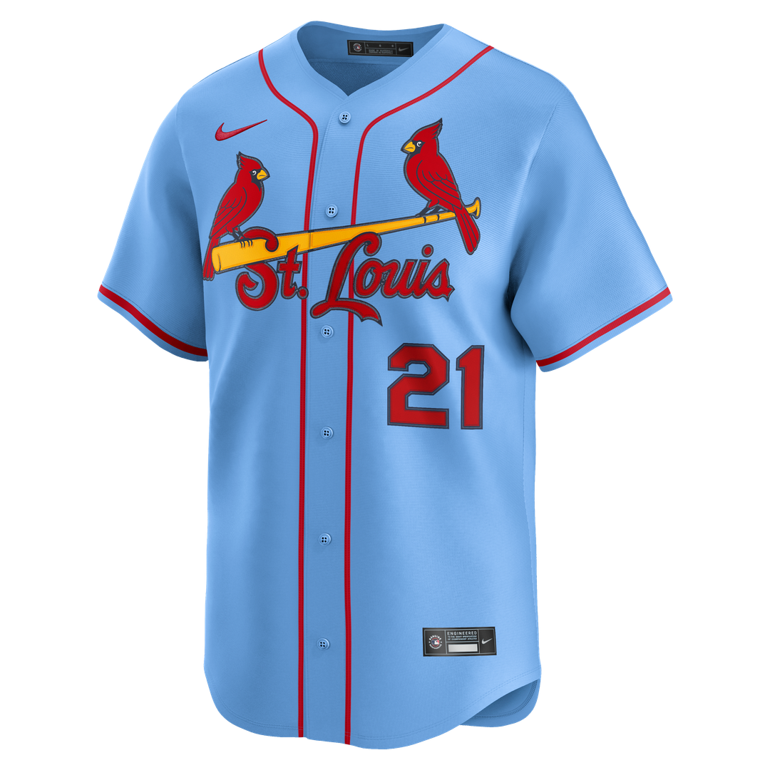 St. Louis Cardinals Lars Nootbaar Alternate Limited Jersey - Light Blue