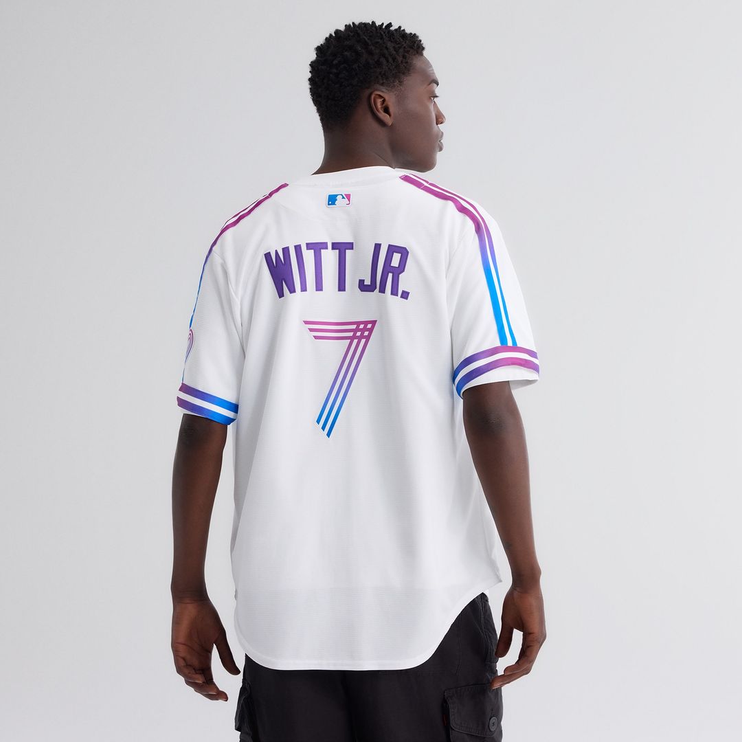 Kansas City Royals Bobby Witt Jr. 2026 City Connect Stadium Jersey - White