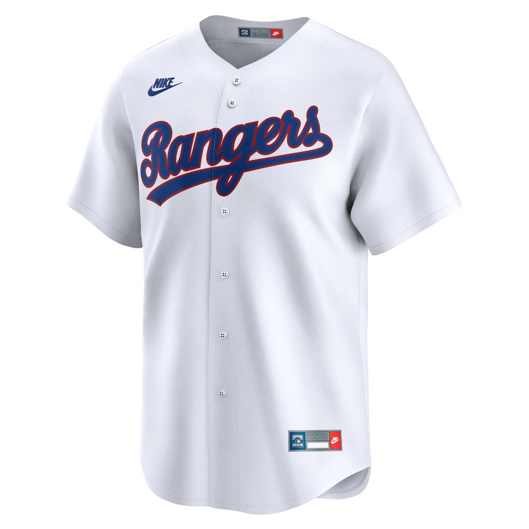 Texas Rangers Cooperstown Limited Jersey - White