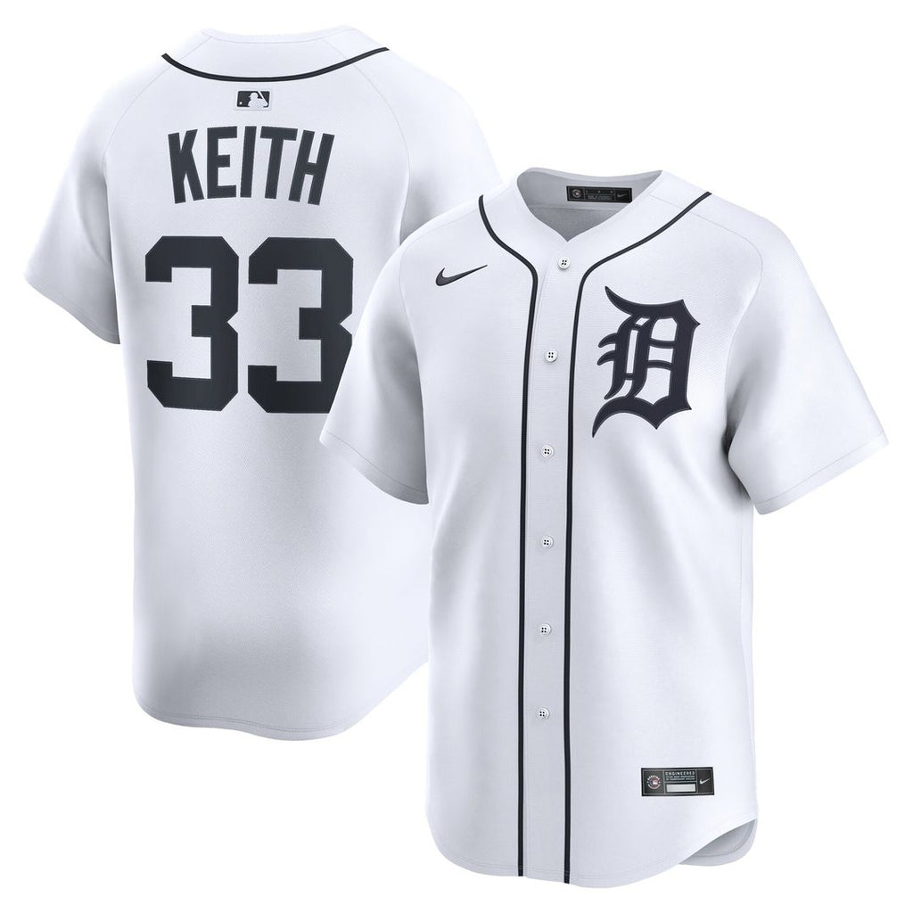 Detroit Tigers Colt Keith Home Limited Jersey - White