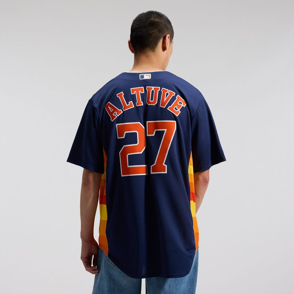 Houston Astros Jose Altuve Alternate 2 Replica Jersey - Navy